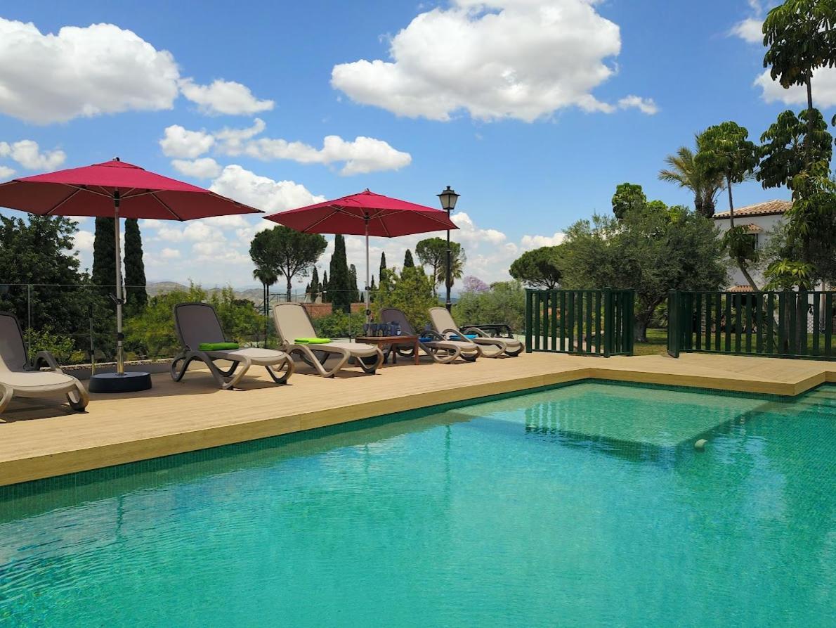 Luxe Hacienda La Campina Met Verwarmd Zwembad En Tennisbaan. Алаурін-ель-Гранде Екстер'єр фото